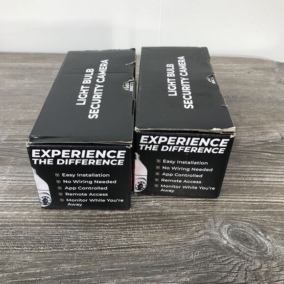 Home WIFI Smart Security Camera Light Bulb NO SD CARD - ANDROID Set Of 2 Lot - Picture 4 of 9